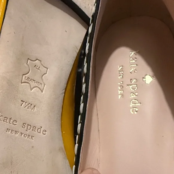 Kate Spade Yellow Taxi Flats